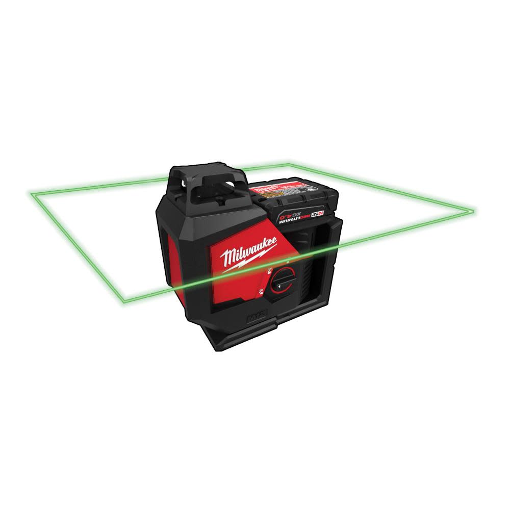 

Milwaukee M12 Green 360 Single Plane Laser Kit