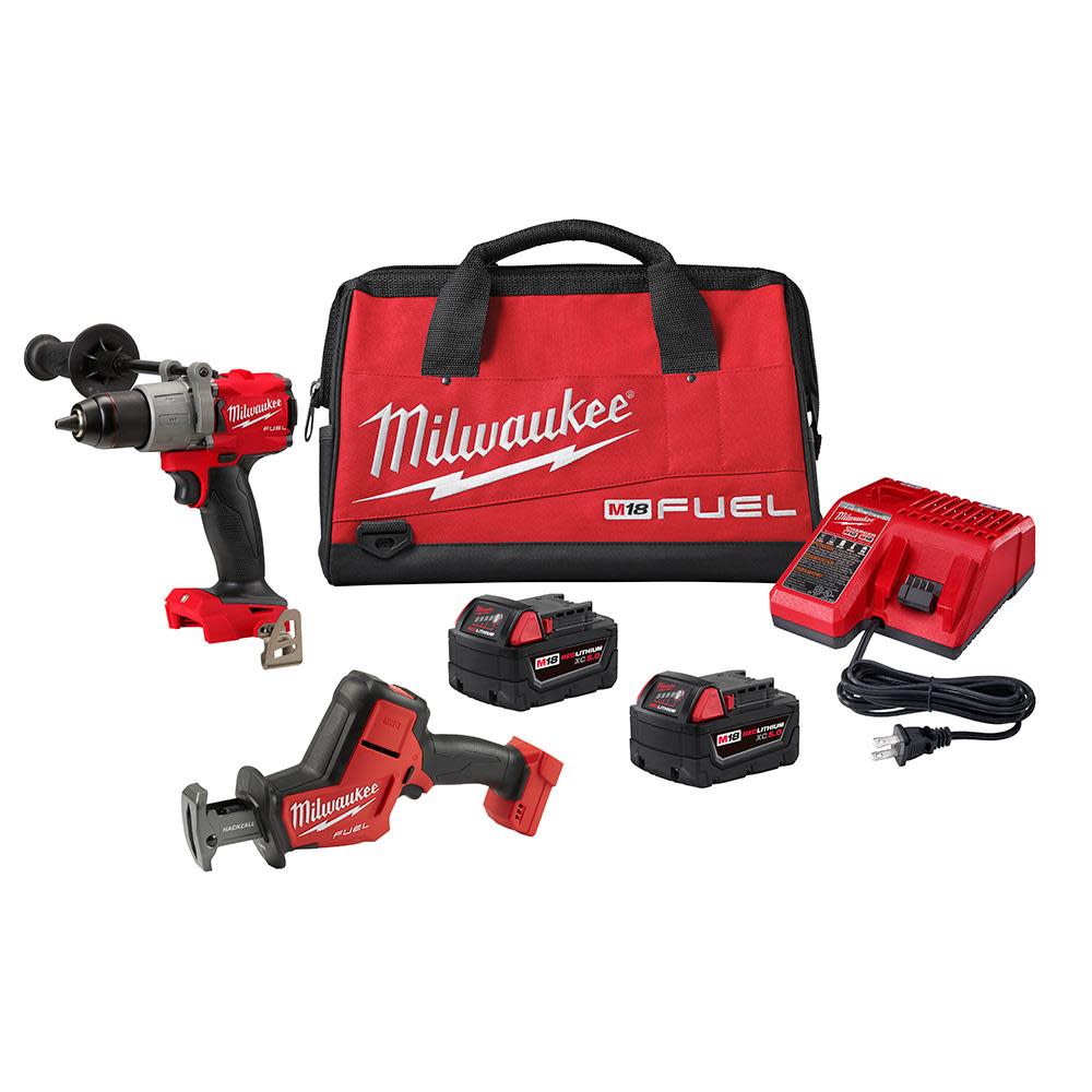 

Milwaukee M18 FUEL 1/2" Hammer Drill Kit with HACKZALL