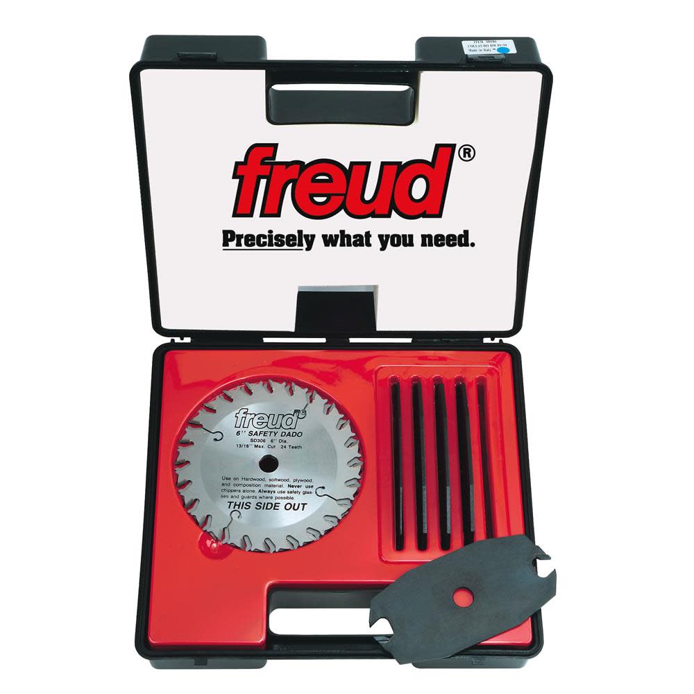 

Freud 6 In. x 18T Safety Dado Sets