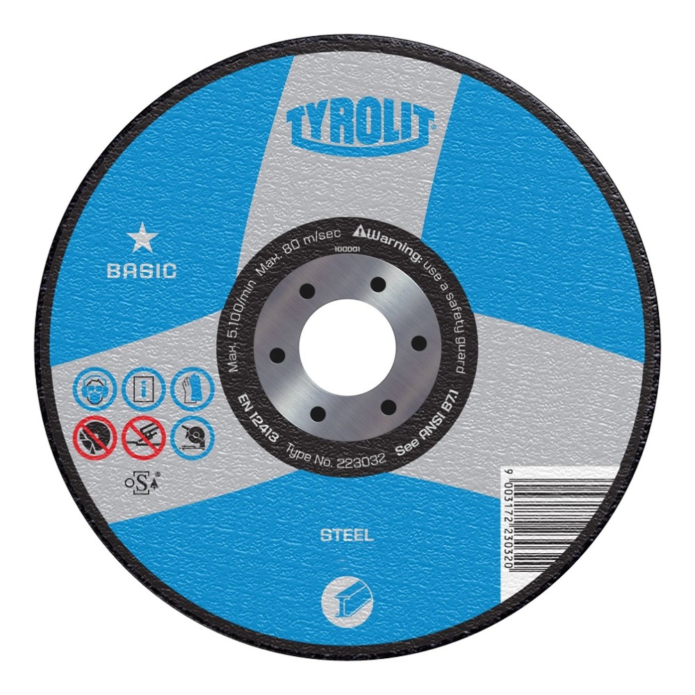 

Diamond Products Tyrolit BASIC 2 in 1 Wheels - Type 27