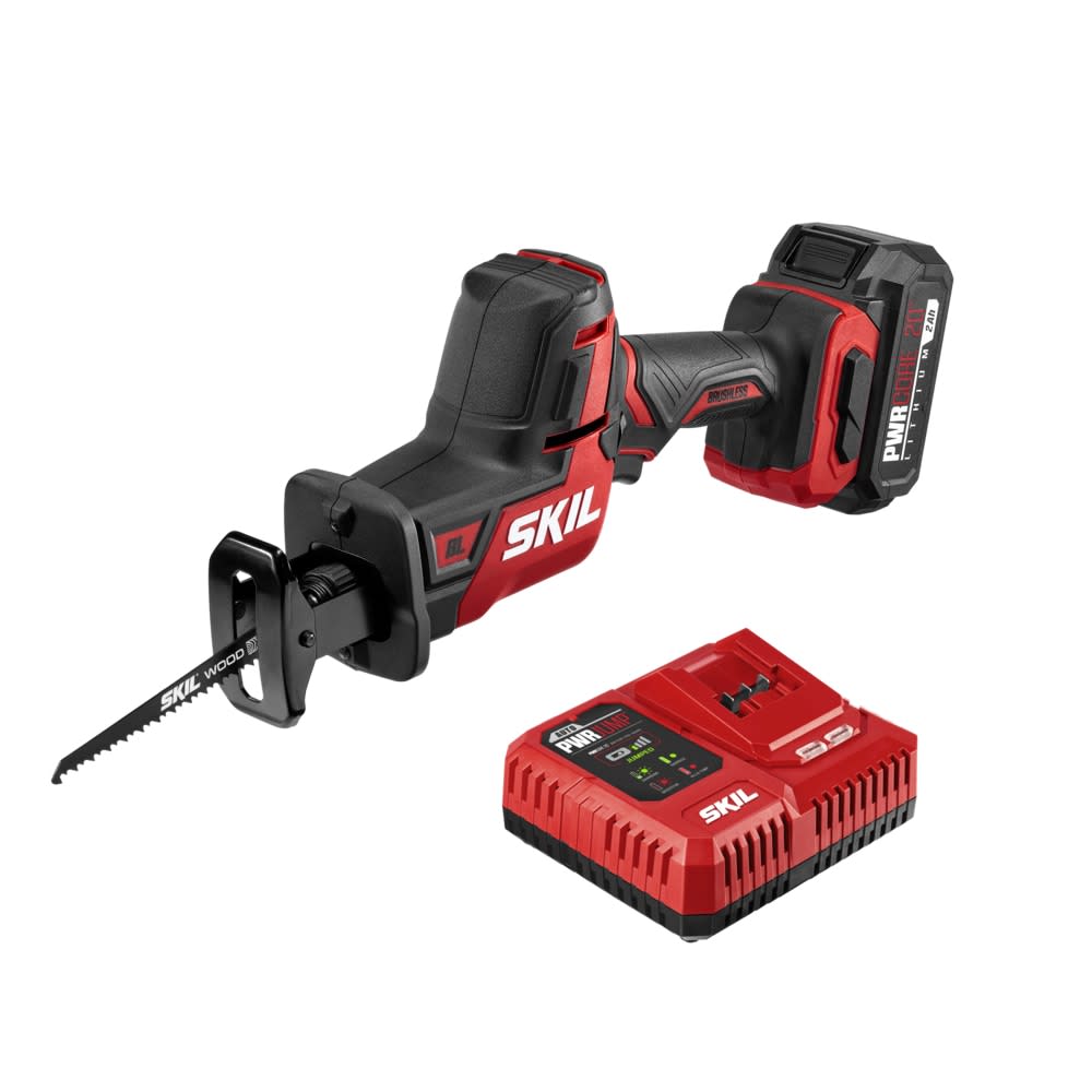 SKIL PWR CORE 12 Brushless 12V Compact Jigsaw Kit Includes 2.0Ah Batte