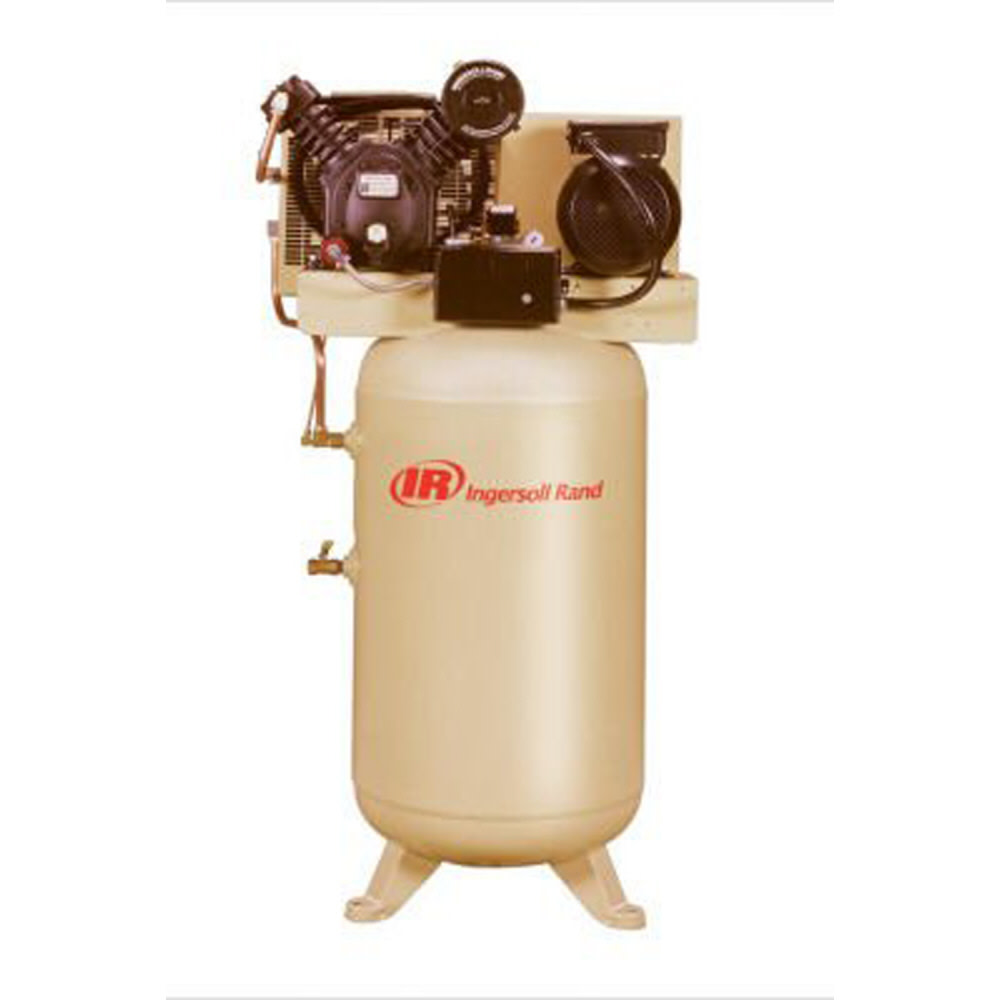 

Ingersoll Rand 10 HP 120 gal 230 V 3 Ph Vertical Air Compressor