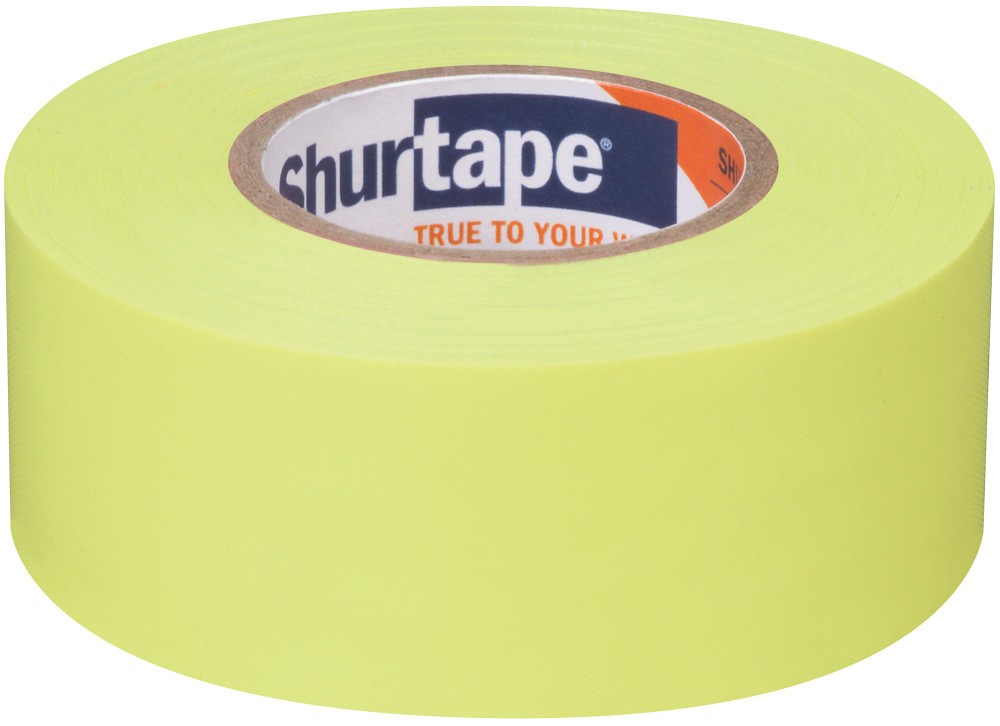 

Shurtape FM 200 Non Adhesive Flagging Tape Fluorescent Yellow