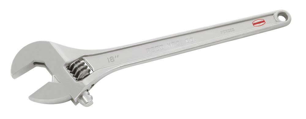 

Reed Mfg Adjustable Wrench Chrome 18 In.