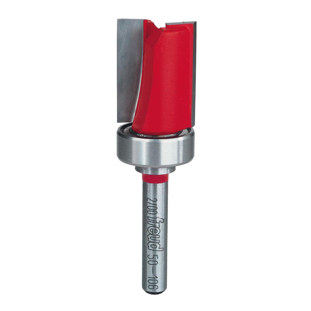 

Freud 3/4 In. (Dia.) Top Bearing Flush Trim Bit with 1/4 In. Shank