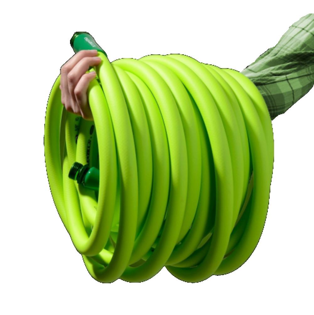 Flexzilla 5/8in x 100' ZillaGreen garden hose with 3/4in GHT