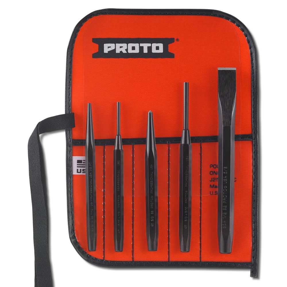 Proto Punch & Chisel 5 Piece Set J3S2 from Proto Acme Tools