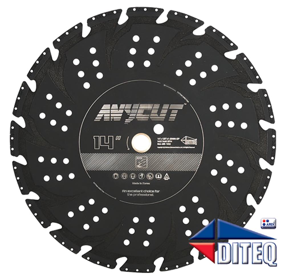 Diteq Anycut 14in Metal Chop Saw Blades D11301 Acme Tools