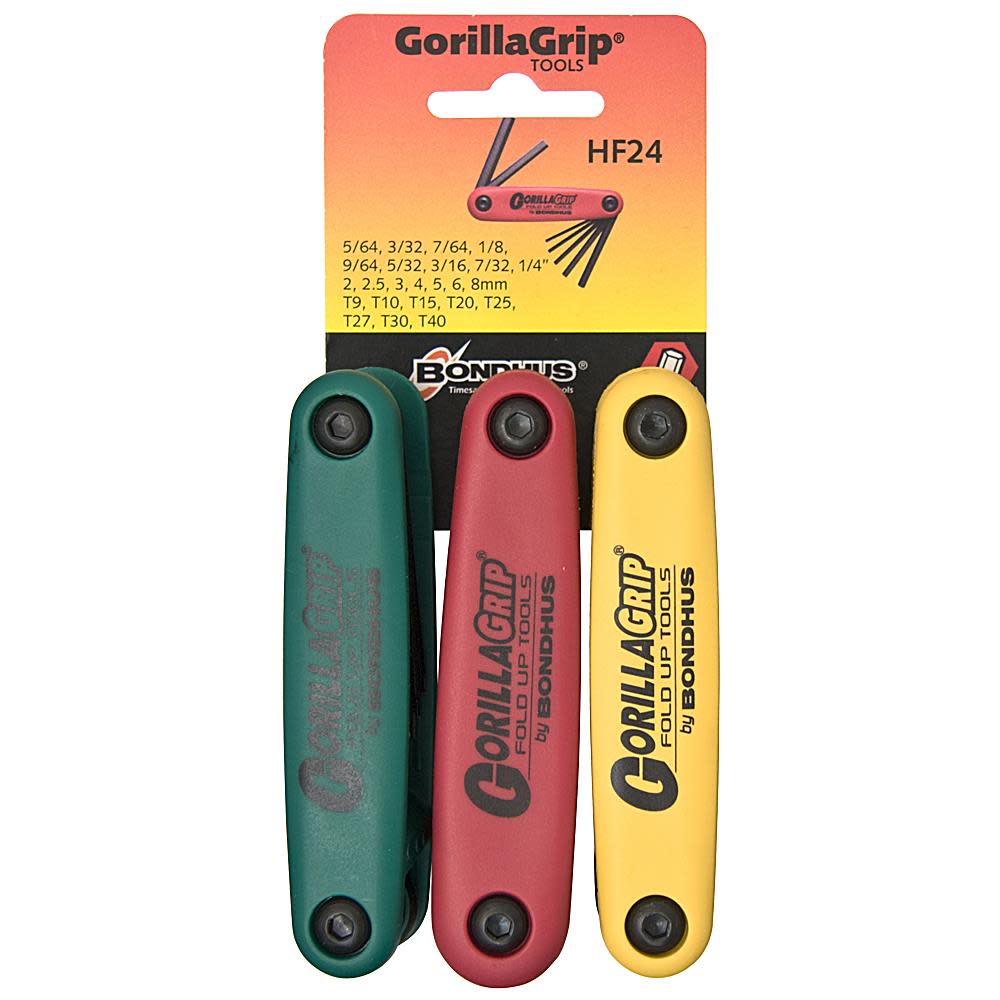 

Bondhus Fold-up Tool Triple Pack
