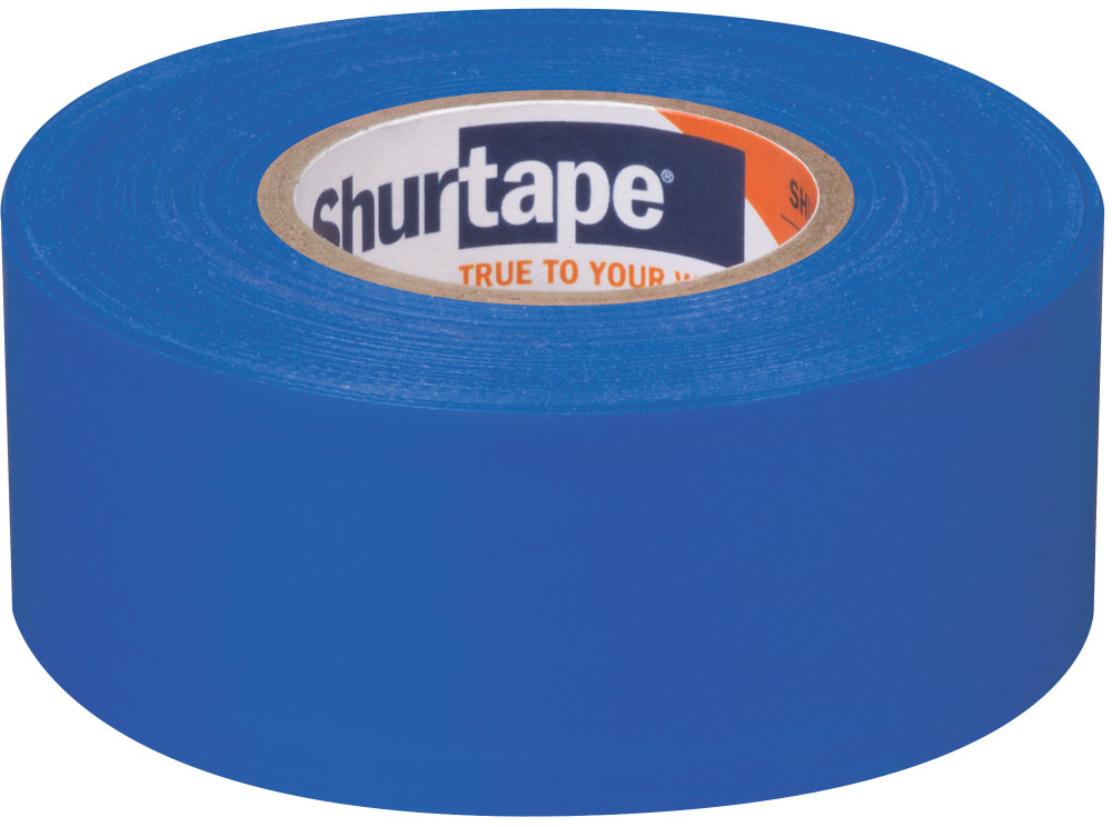 

Shurtape FM 200 Non-Adhesive Flagging Tape - Blue - 1.1875in x 300ft - 1 Roll