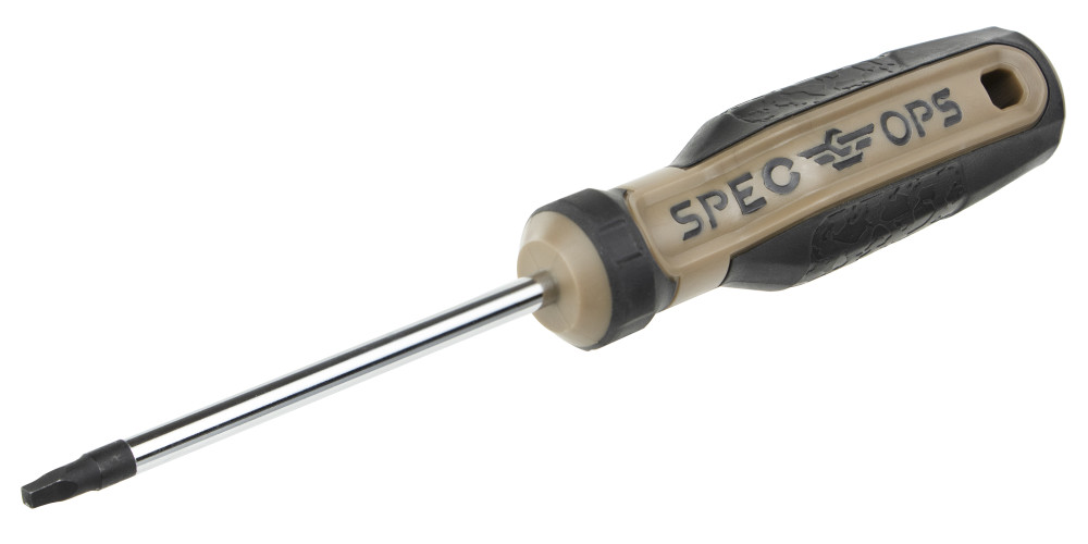 

Spec Ops Square Drive Screwdriver #2 x 4"