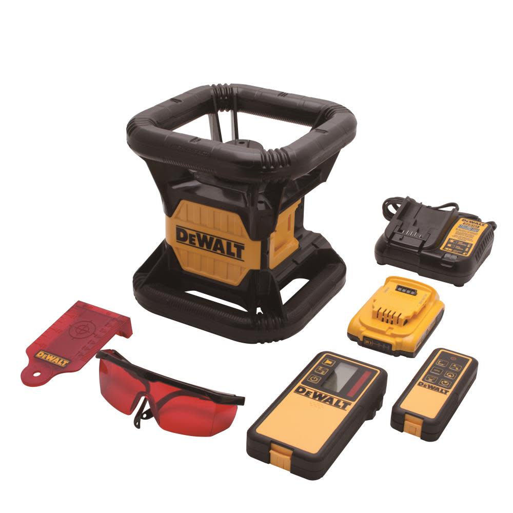 

DEWALT 20 V MAX* Red Rotary Laser