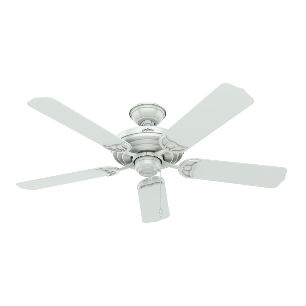 Hunter Fan Sea Air Ceiling Fan 52in Outdoor White White 53054 Acme Tools