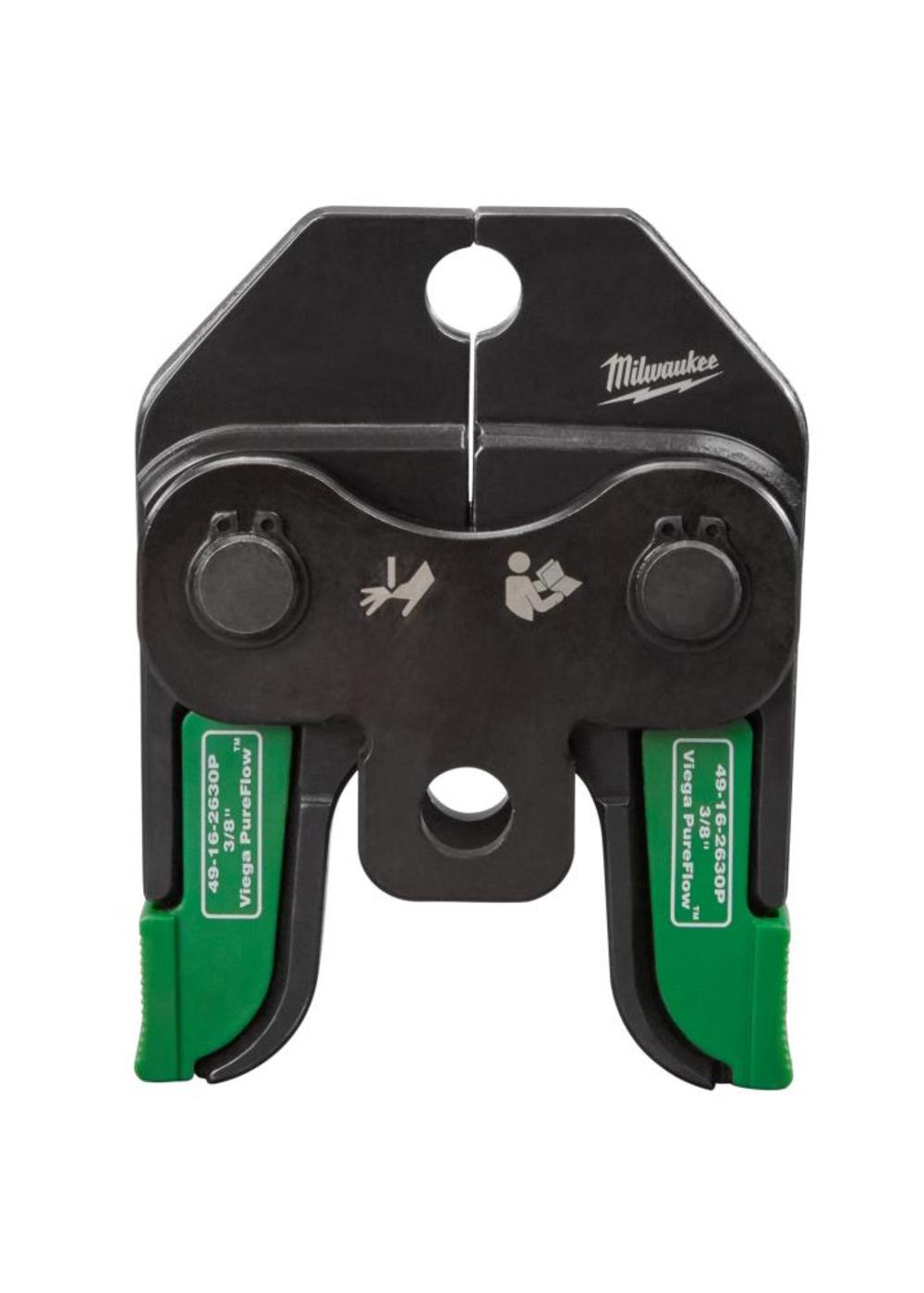 Milwaukee M18 3/8 In. Viega PureFlow Jaw for M18 Short Throw Press Tool