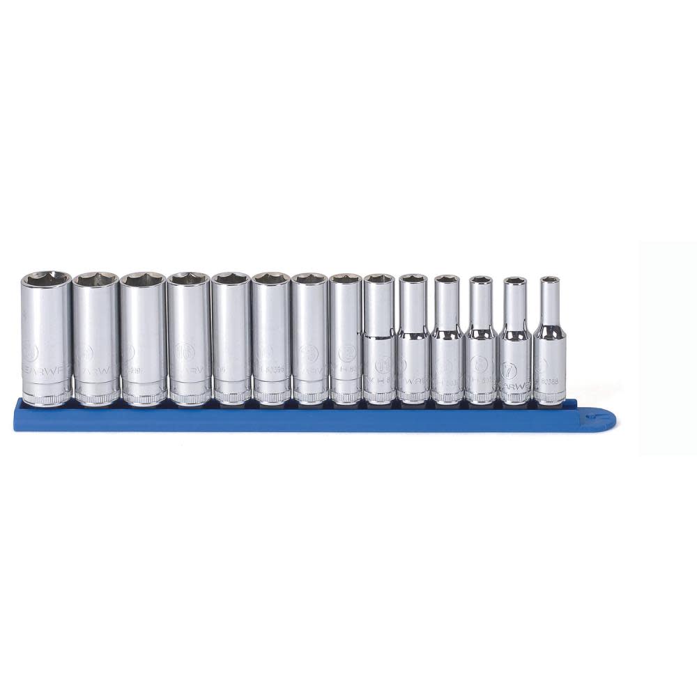 

GEARWRENCH 14 Pc 3/8-in Drive 6 Point Deep Metric Socket Set