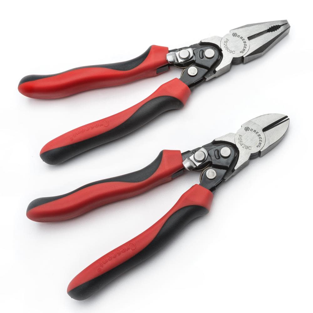 

Crescent Pro Series Dual Material Compound Action Cutting Plier Set 2 Piece