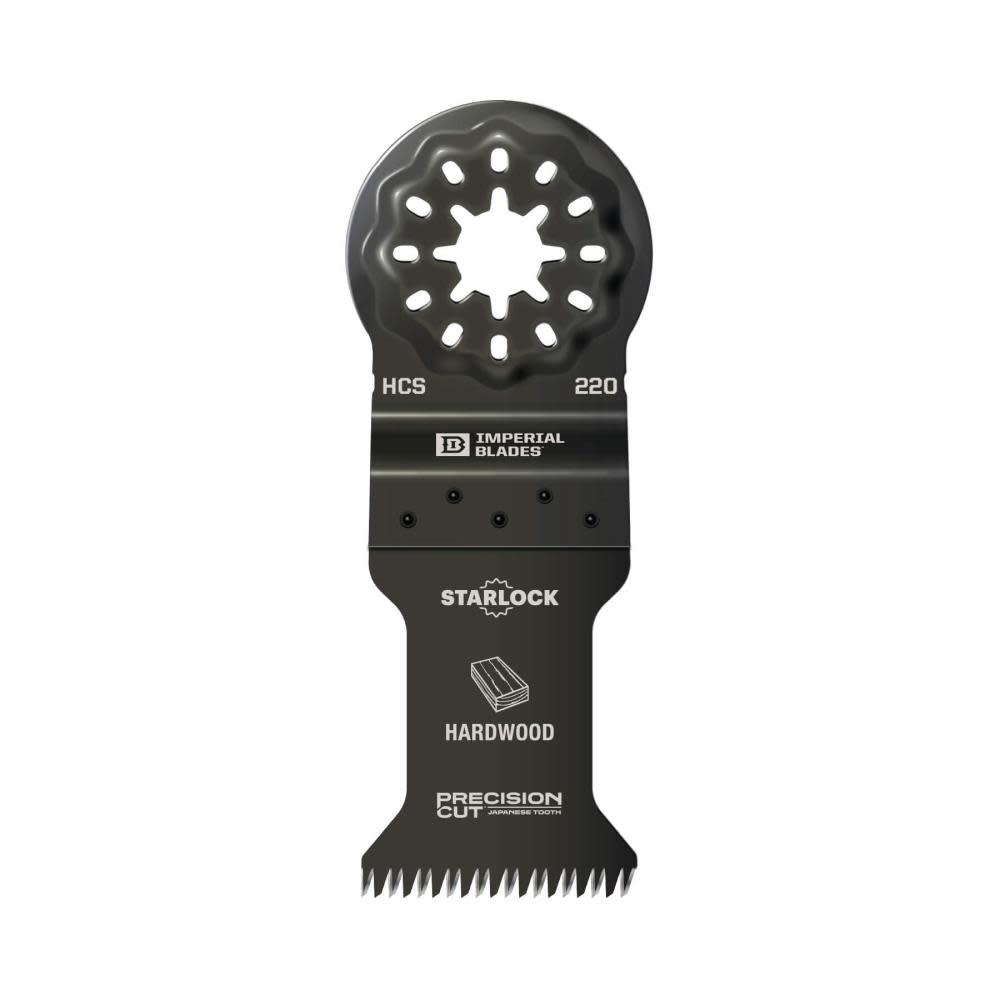 

Imperial Blades IBSL220-1 Starlock 1-3/8" Japanese Tooth Hardwood Blade 1PC
