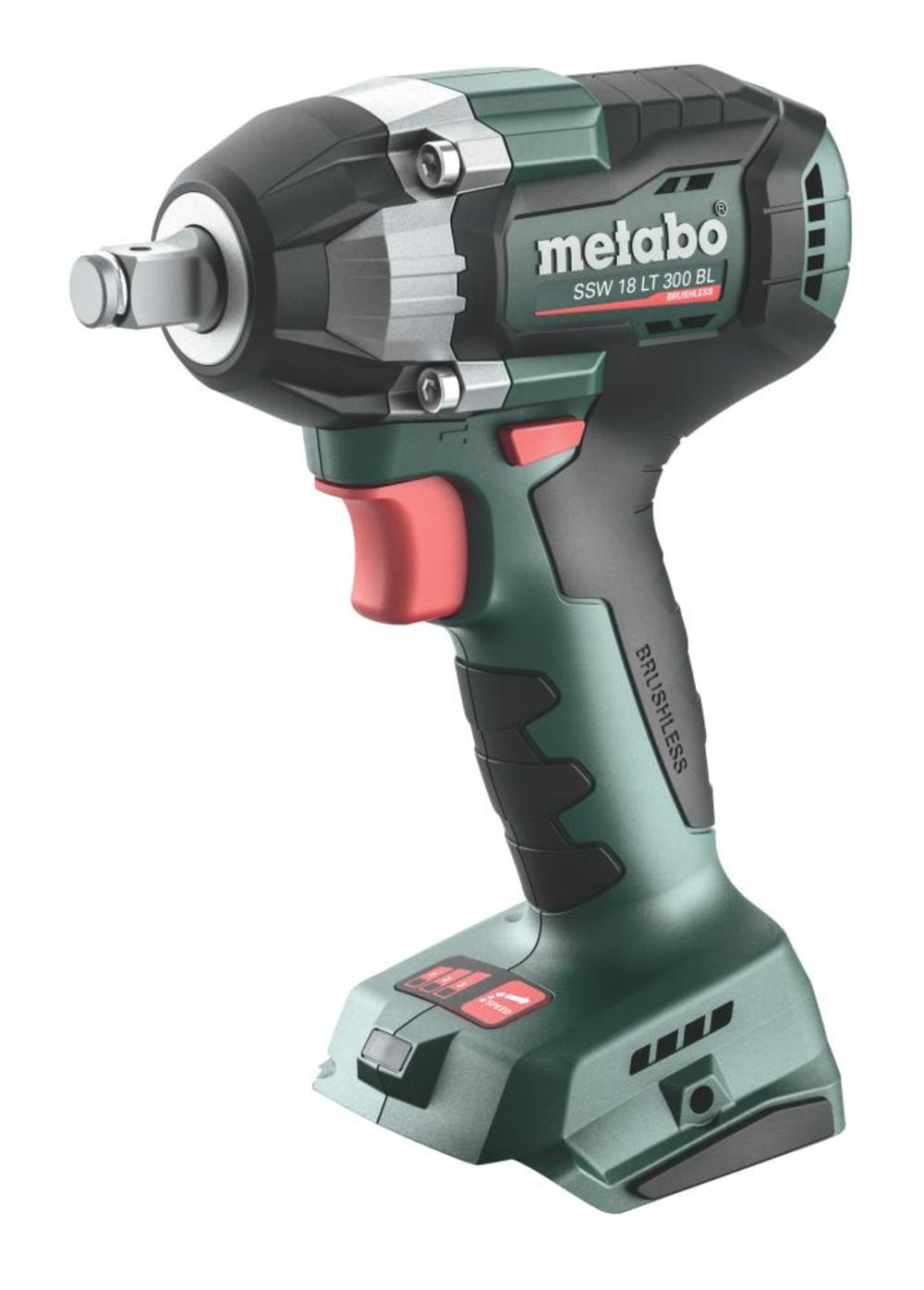 

Metabo SSW 18 LT 300 BL 18V 1/2" Square Impact Wrench Bare Tool