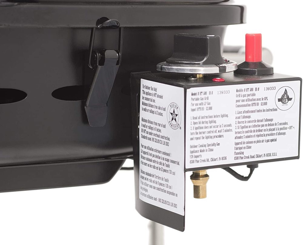 Flame King RV Mounted BBQ Motorhome Gas Grill YSNHT500 Acme Tools - Main Image