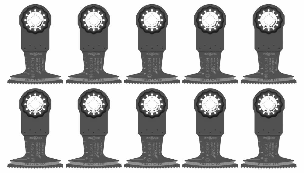

Bosch 2-1/2 In. Starlock Oscillating Multi Tool Bi-Metal Plunge Cut Blade 10 pk.