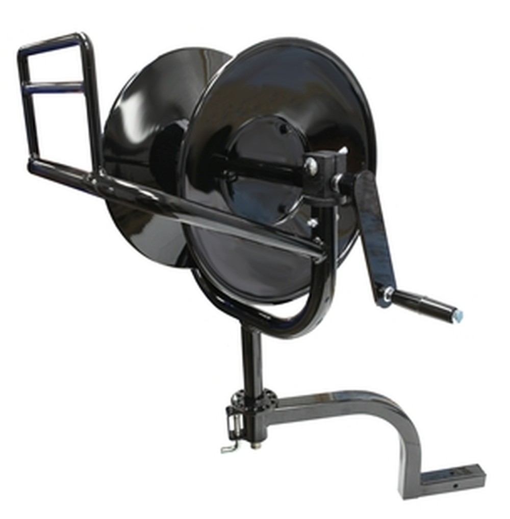 

Aaladin Cleaning Systems Swivel Hose Reel150'with Jumper Hose Slide in Arm