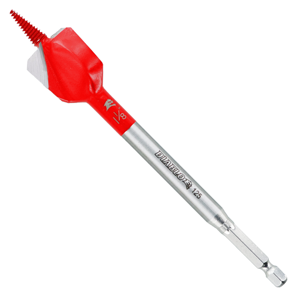 

Diablo Tools 1 1/8"x6" Demo Demon Spade Bit for Nail Embedded Wood