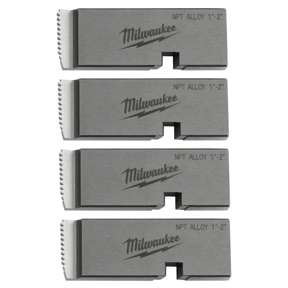 

Milwaukee 1"-2" Universal Pipe Threading Dies ALLOY NPT