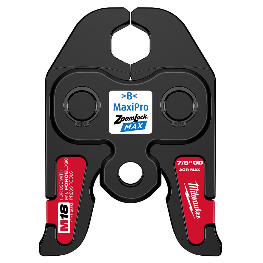 Milwaukee 7/8 Inch ZoomLock MAX Press Jaw for M18 FORCE LOGIC Press