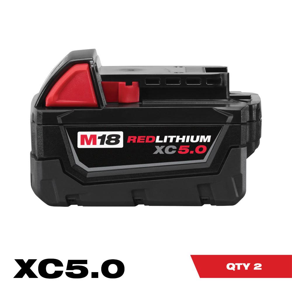 Acme Tools Milwaukee M18 REDLITHIUM XC 5.0Ah Extended Capacity Battery