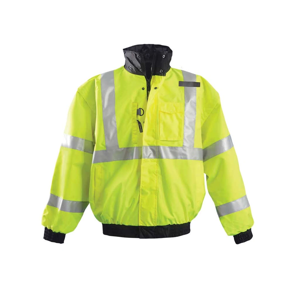 Occunomix Hi Vis Yellow Premium Four Way Original Bomber Jacket
