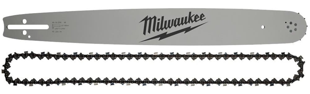 Milwaukee 20 Inch .325 Inch Pitch .050 Inch Gauge Guide Bar & Saw Chain Bundle
