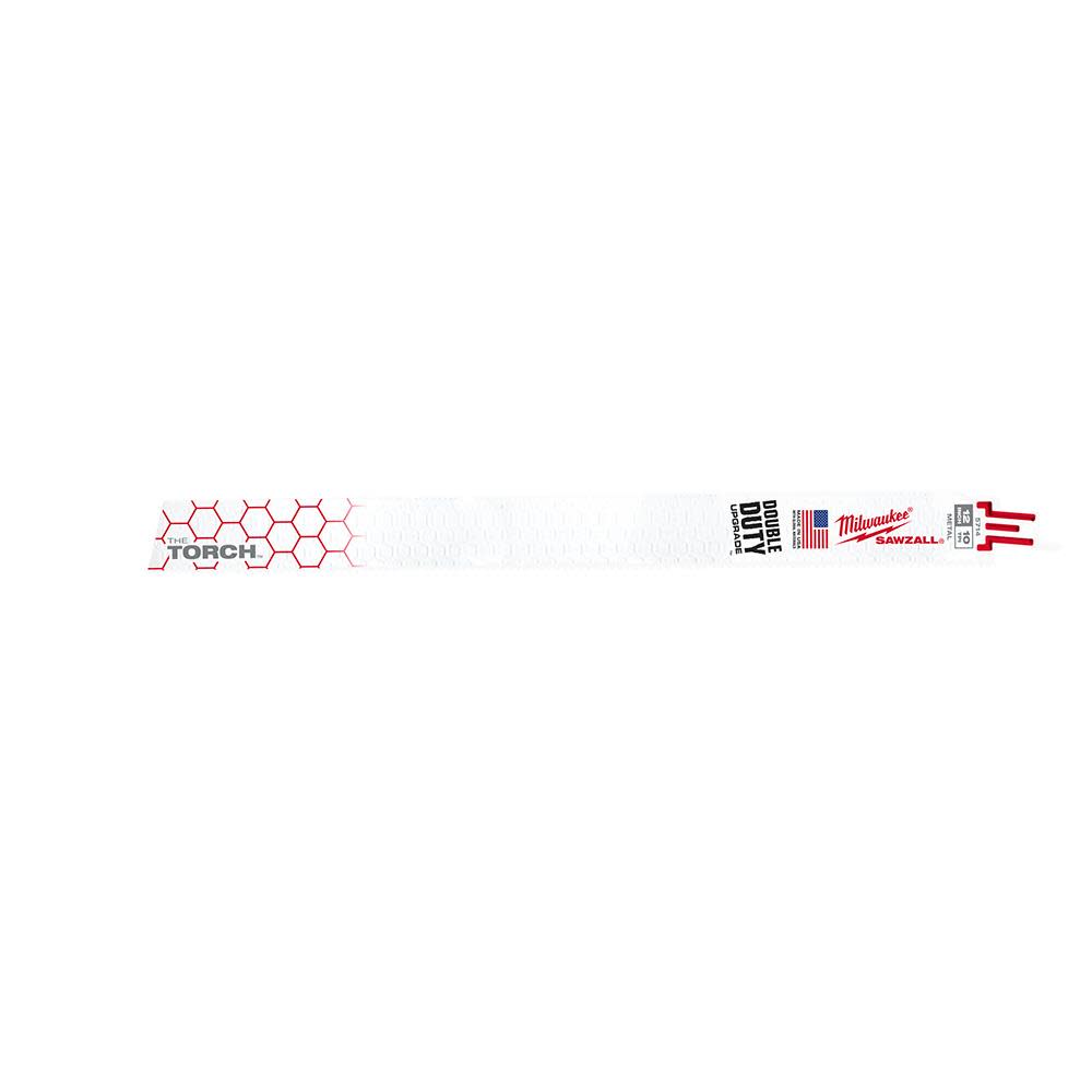 

Milwaukee 12 in. 10 TPI THE TORCH SAWZALL Blades 5PK