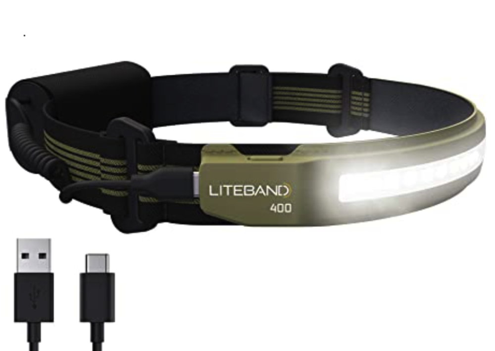 

Liteband Activ 400 Headlamp 400 Lumens Khaki