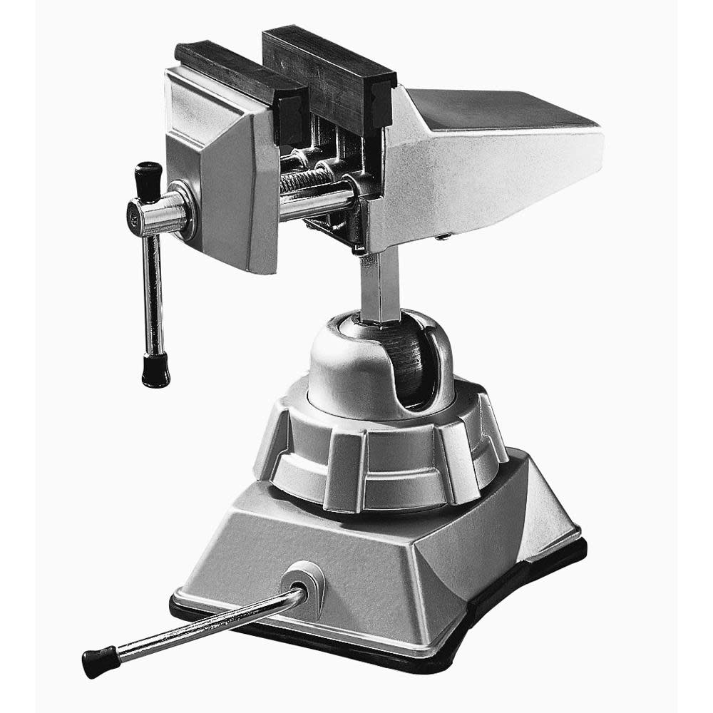 Portable Mini Vacuum Base Vise With 360° Swiveling