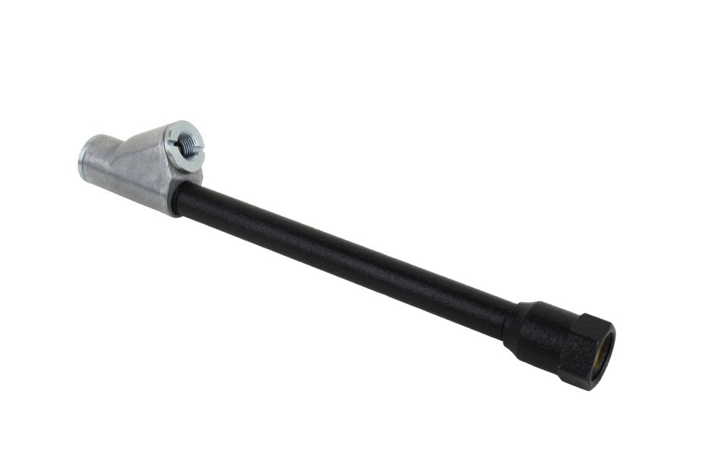 

Milton Dual Foot Straight Lock-on Chuck Service Gauge Non-Slip Grip Matte Black Poly -13 1-160 PSI For Large Vehicle Tires