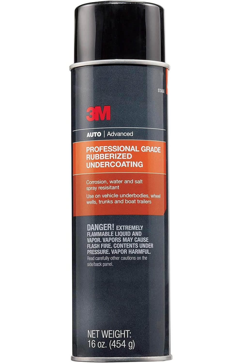 3M 16 Oz Aerosol Rubberized Multi-Purpose Undercoating, Black