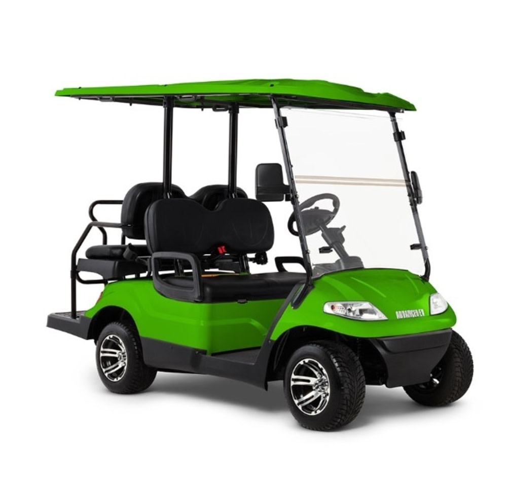 

Advanced EV EV1 4 Golf Car Lime Green