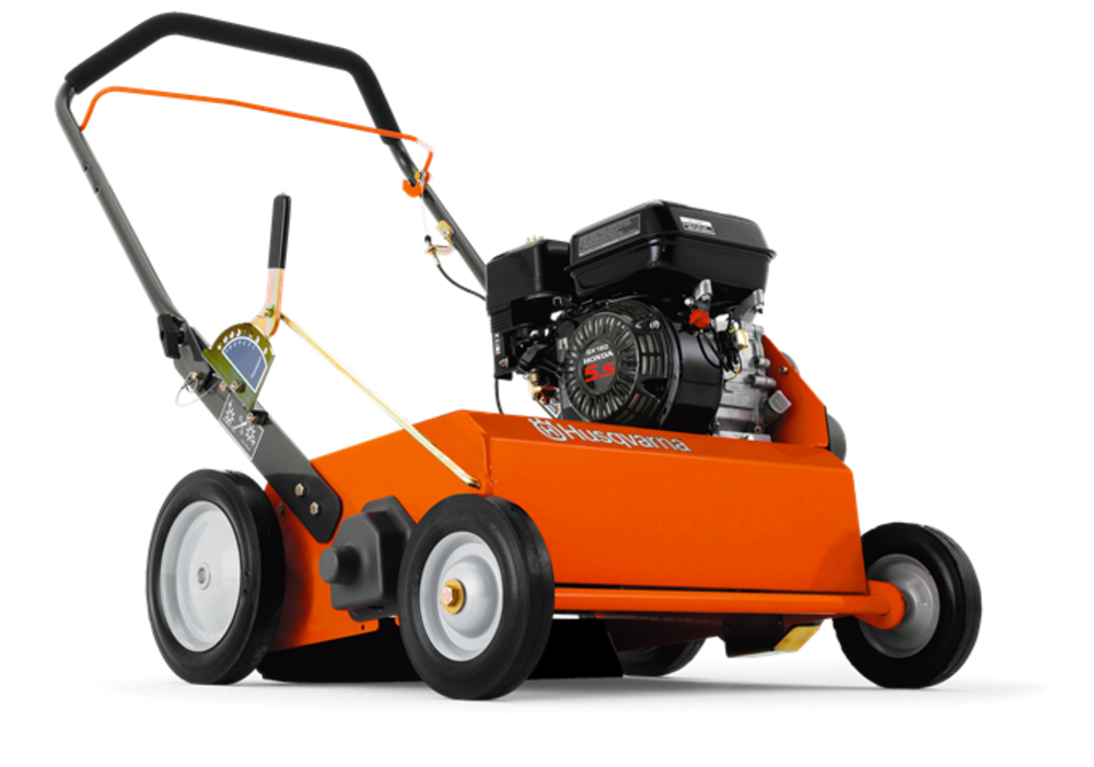 Husqvarna DT22 (22") Honda Flail Reel Power Rake Dethatcher