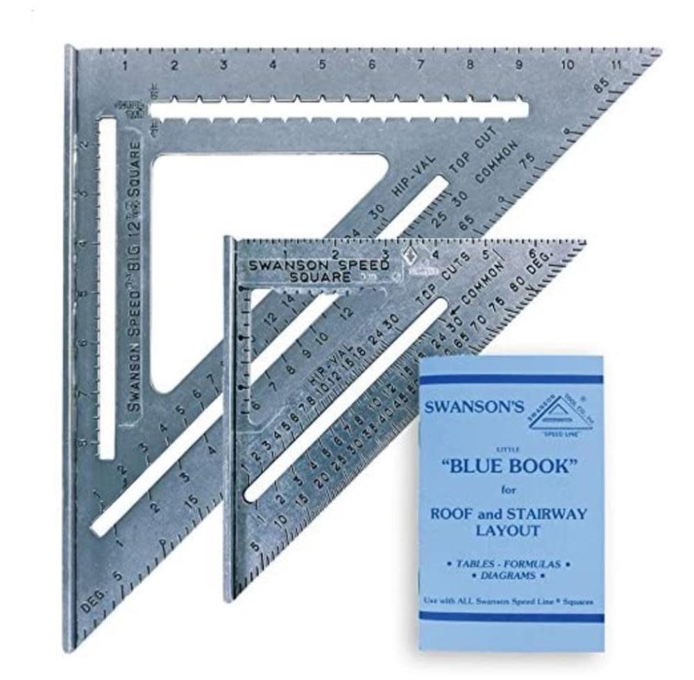 Swanson Tool 7 Inch Speed Square with Big 12 Speed Square Kit without ...