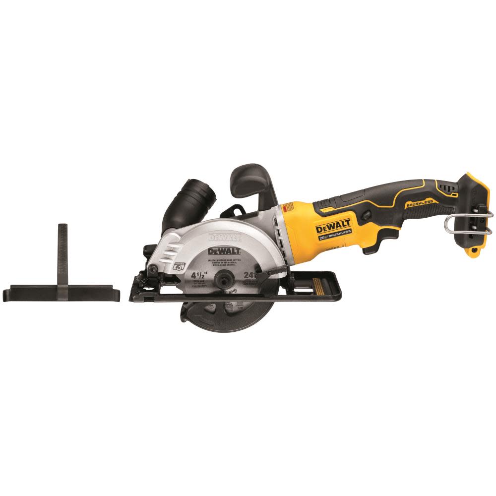 

DEWALT ATOMIC 20V MAX* Brushless 4-1/2 in. Cordless Circular Saw (Tool Only)
