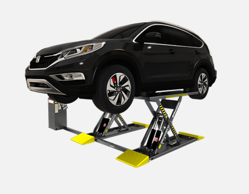 

Bendpak MDS-6LP Mid Rise Scissor Vehicle Lift with Open Center 6000 lbs Capacity