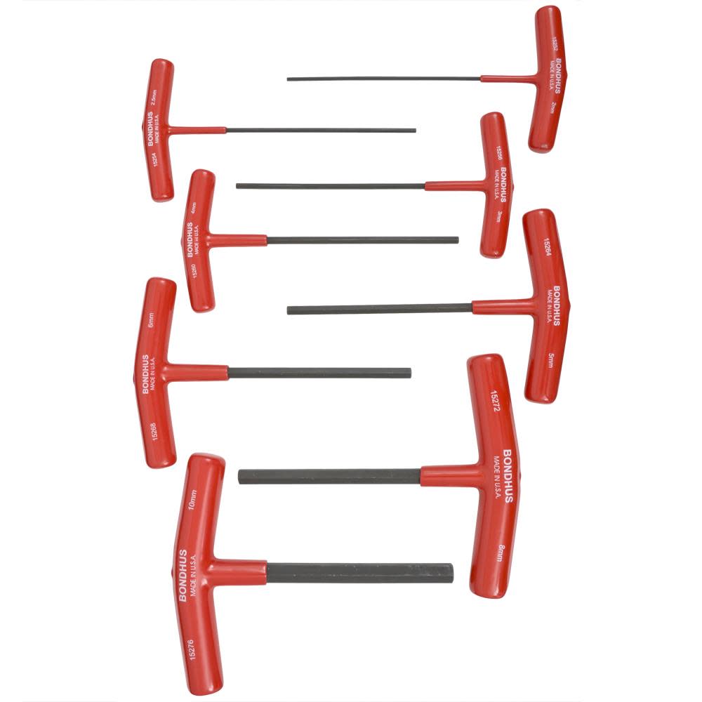 

Bondhus Set 6 Hex T-handles