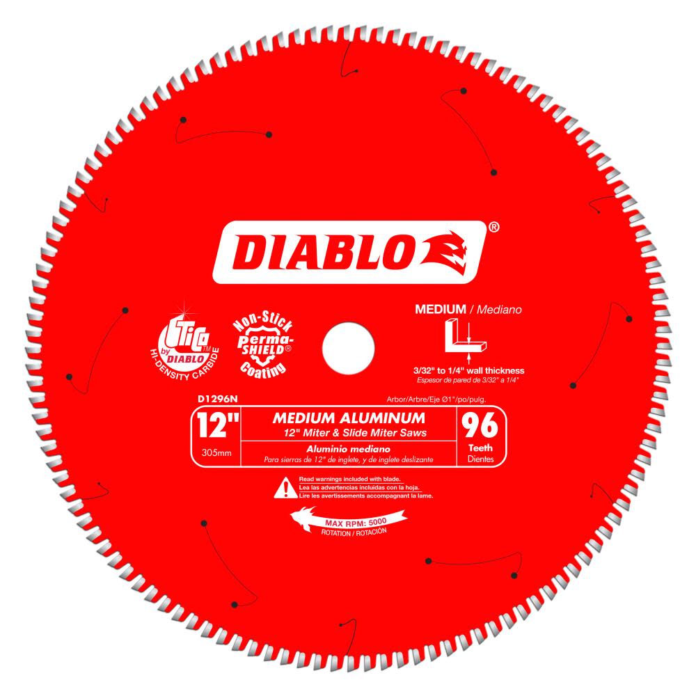 

Diablo Tools Medium Aluminum Saw Blade