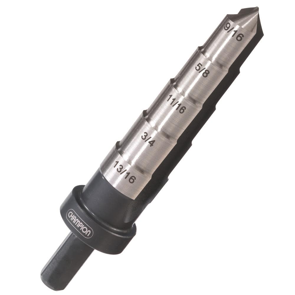 

Champion Cutting Tool Heavy Duty Step Reamer 9/16 to 13/16" (5 Steps)