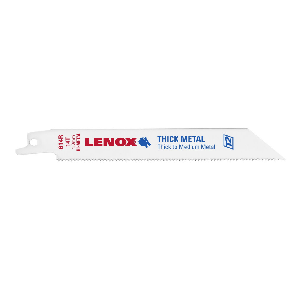 

Lenox Reciprocating Blade 6" x 3/4" 14 TPI
