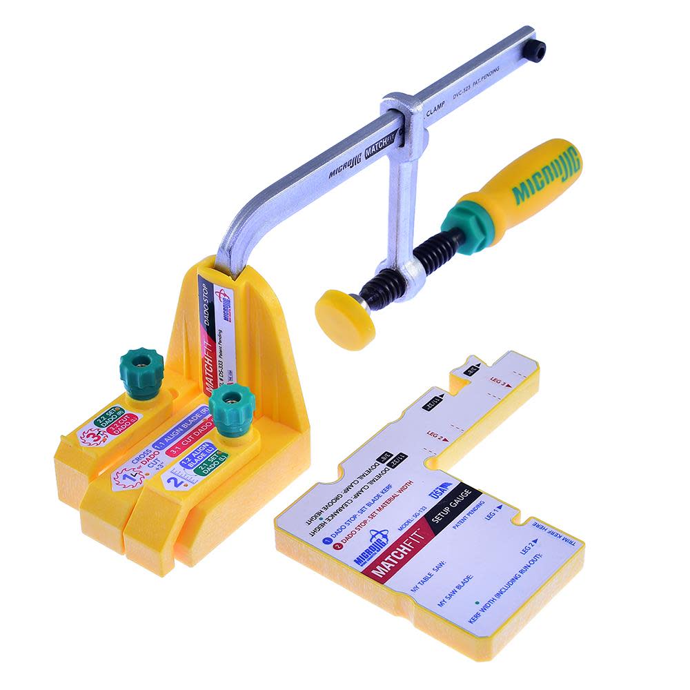 

Microjig MATCHFIT Dado Stop Pro