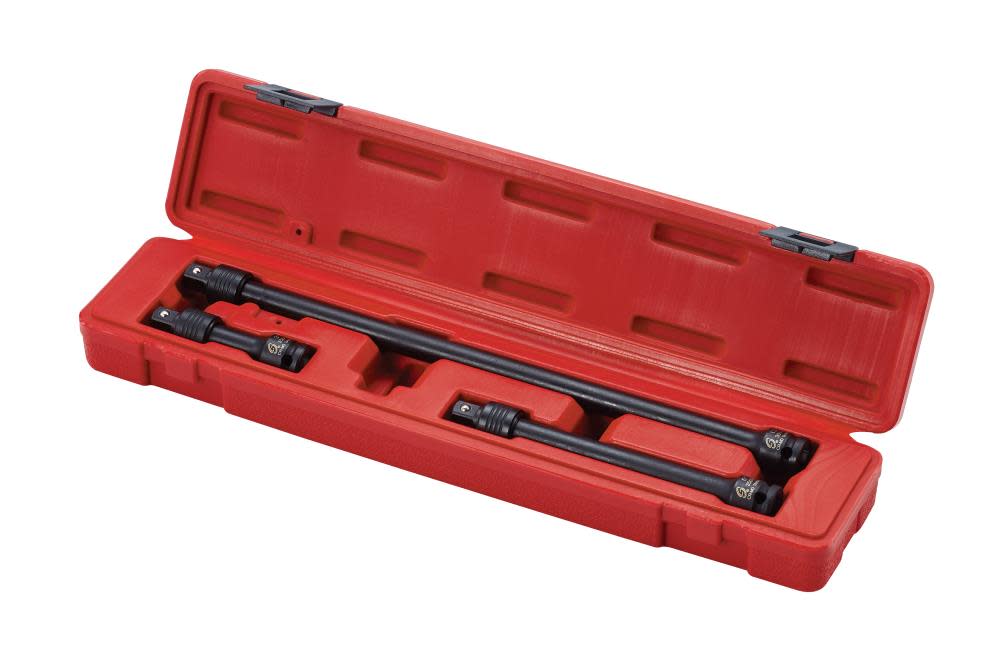 

Sunex 3 pc. 3/8 In. Drive Locking Impact Extension Set