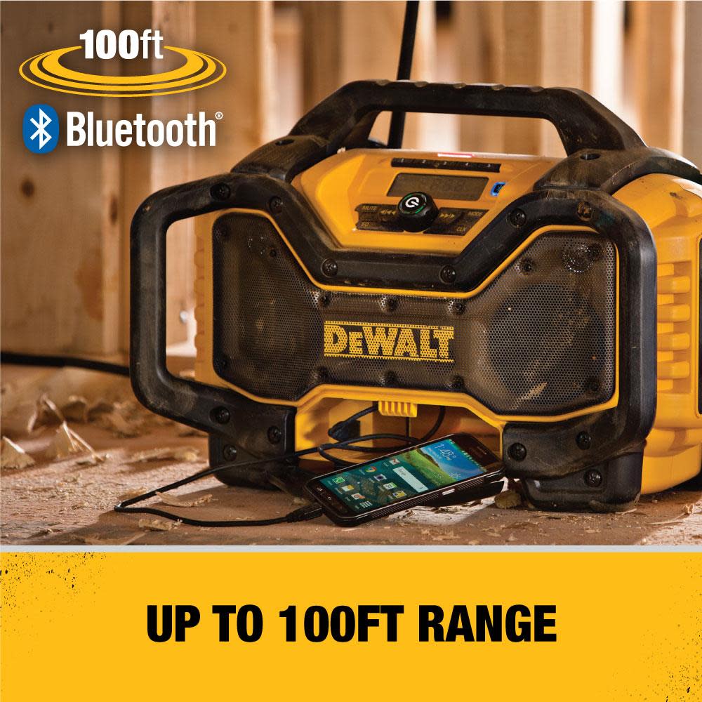 Dewalt bluetooth radio charger clearance