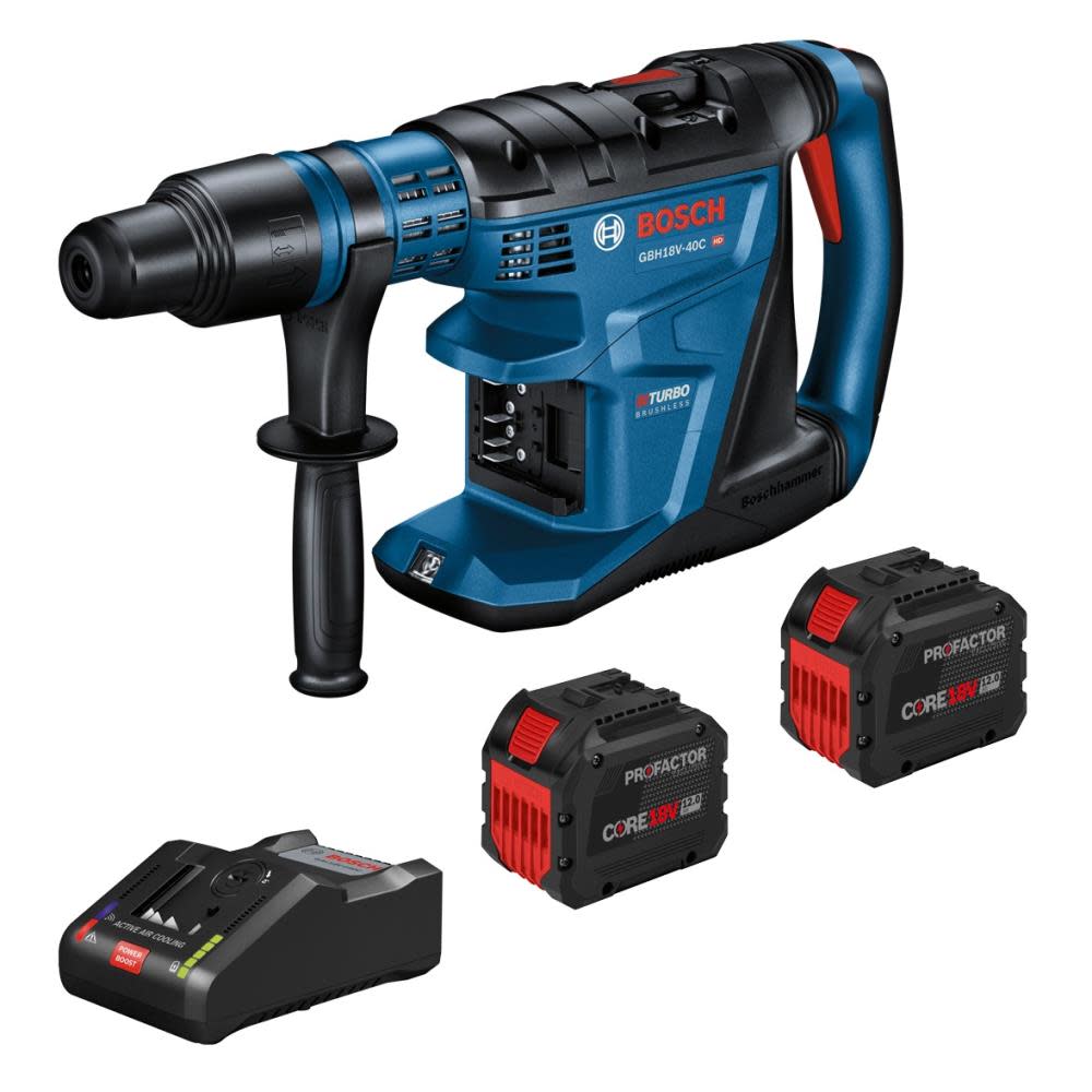 

Bosch 18V Hitman Rotary Hammer SDS Max 1 5/8" PROFACTOR Kit