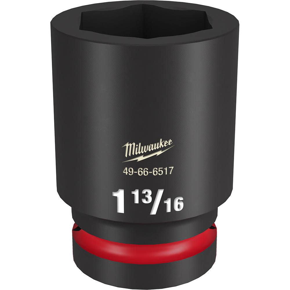 

Milwaukee Impact Socket 1" Drive 1 13/16" Deep 6 Point